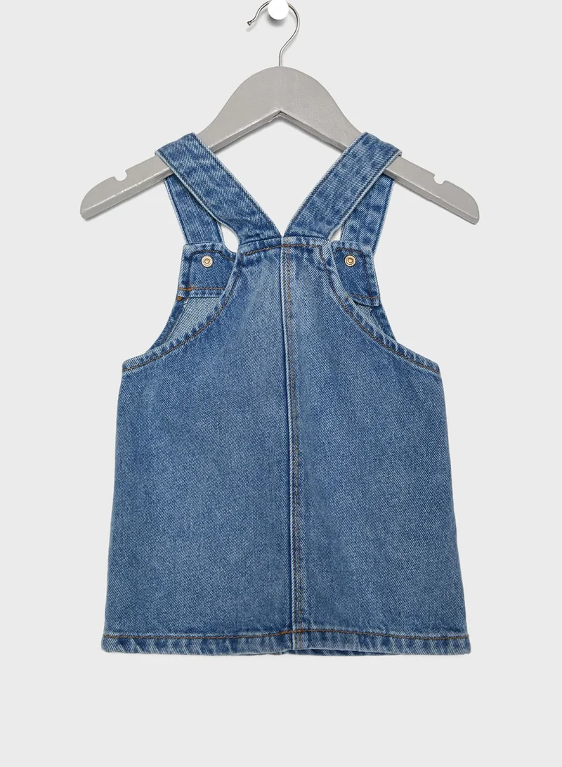 MANGO Infant Elva Denim Dungaree