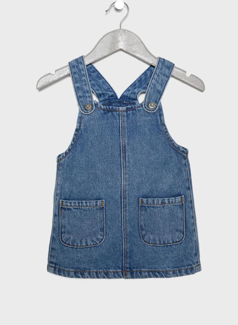 MANGO Infant Elva Denim Dungaree
