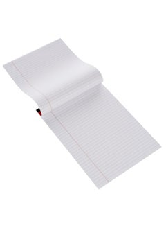 MARKQ Writing Pad 50 Sheets Single line White Legal Notepad, A4 Notebook Sheets for School, College, Office Supplies  - Image 1