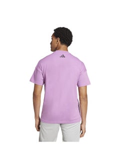 Adidas Adidas U Ksa Tee Purple Training T-Shirts For Unisex Xs  - Image 4