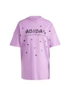Adidas Adidas U Ksa Tee Purple Training T-Shirts For Unisex Xs  - Image 1