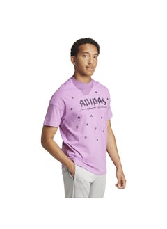 Adidas Adidas U Ksa Tee Purple Training T-Shirts For Unisex Xs  - Image 5