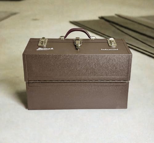 Homak Industrial 18-Inch Cantilever Steel Toolbox, Brown Winkle Powder Coat, BW00210180 - Image 2