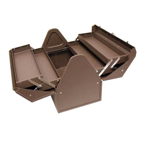 Homak Industrial 18-Inch Cantilever Steel Toolbox, Brown Winkle Powder Coat, BW00210180 - Image 3