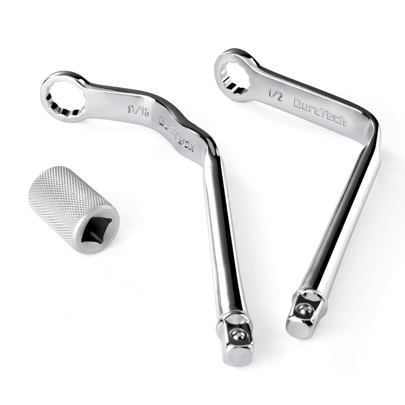 DURATECH Pro Distributor Clamp Wrench Set SAE 2Piece 12 916 12 Point