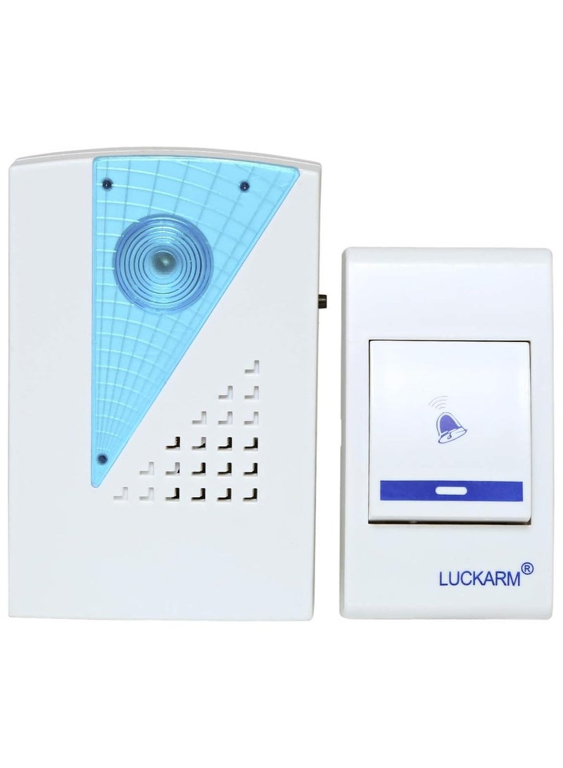 جرس باب لاسلكي بتصميم ذكي مزود بخاصية التحكم عن بعد بالاضافة الى (36) نغمة موسيقي