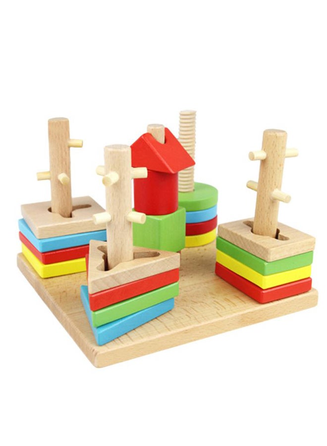Pre School Learning Geometric Puzzle Toy