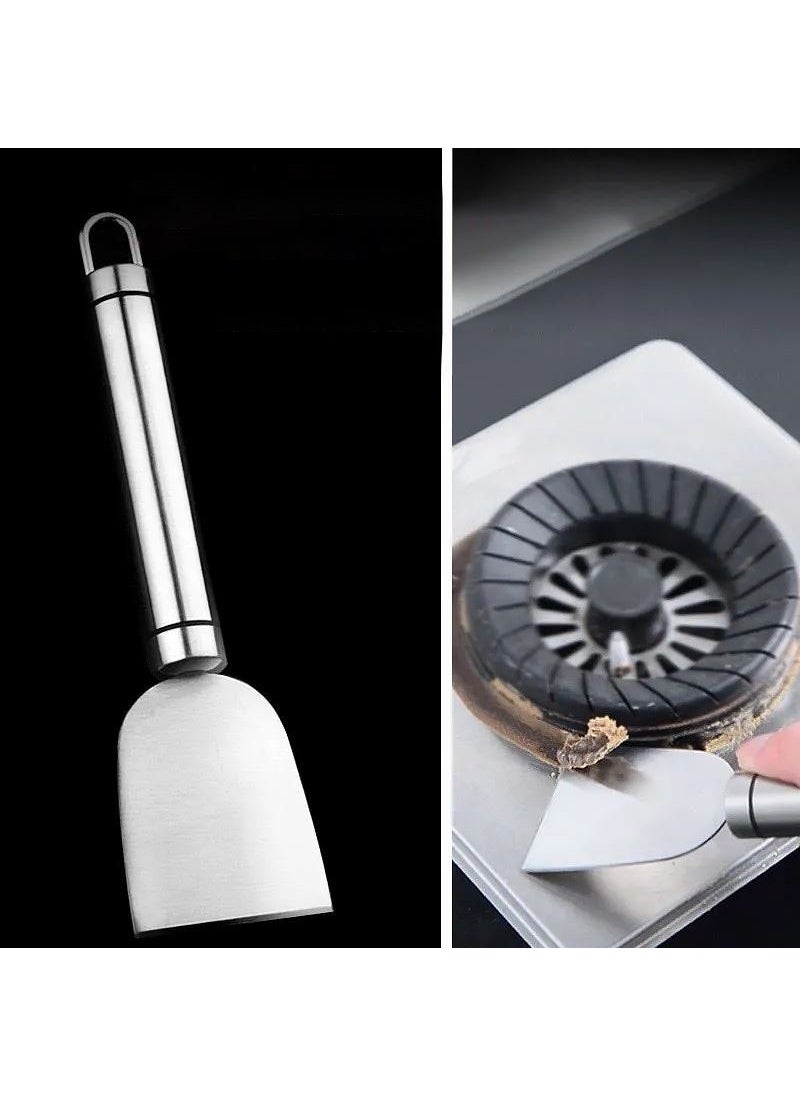 Weather Forecast - Stainless Steel Stove Pan Scraper Spatula Stain Surface Scraper CIN619 - Image 1