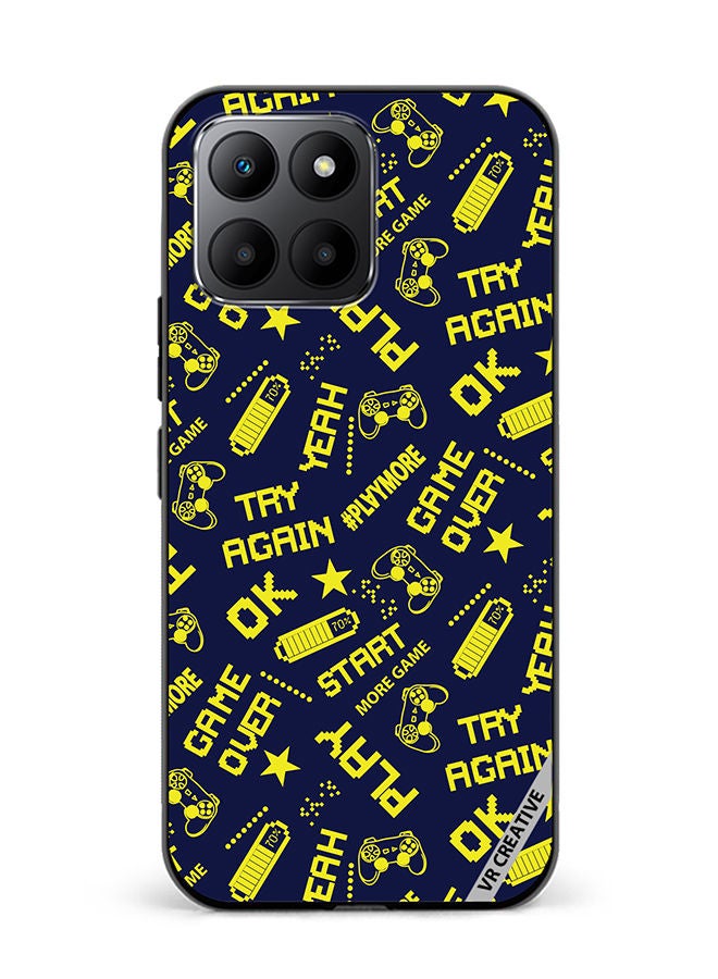 VR CREATIVE غطاء حماية واقٍ لهاتف Honor 70 Lite Pixel بتصميم على شكل لعبة متعدد الألوان - Image 1