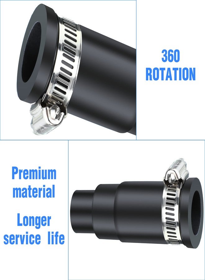 Dreyoo 1 Set Dishwasher Drain Hose Adapter Compatible with Insinkerator Garbage Disposals, Dishwasher Hose Connector Include Inlet Connector, Clamp and Spring Clamps - Image 5