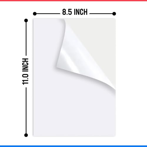 Crazy Sutra A4 Self-Adhesive Sticker Paper - 20 Glossy Sheets for Laser & Inkjet Printers, Perfect for Printing Labels, Stickers, and DIY Crafts and various printing and crafting needs - Image 4