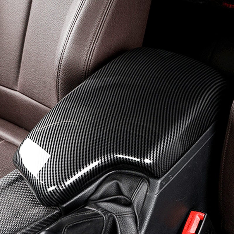LIMBQS 328i 435i Armrest Cover Carbon Fiber Color Center Consoles Pad for BMW F30 F32 F34 ABS Material F30 20122019