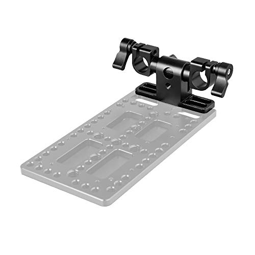 CAMVATE 360° Swivel Adjustable 15mm Dual Rod Clamp for Camera Shoulder Rig - 2192 - Image 4