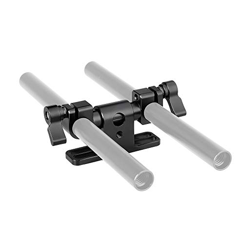 CAMVATE 360° Swivel Adjustable 15mm Dual Rod Clamp for Camera Shoulder Rig - 2192 - Image 5