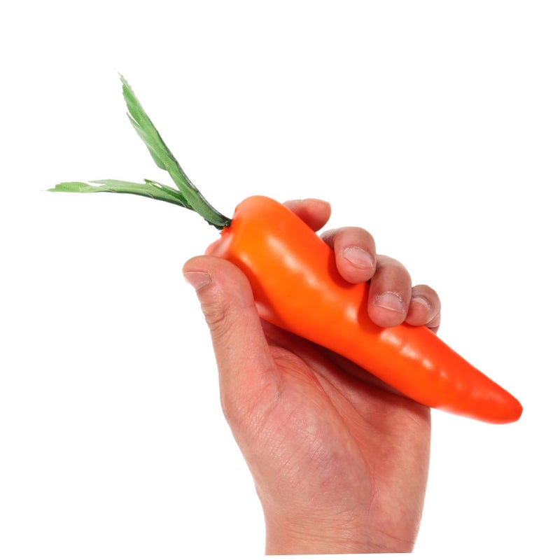 5 Pcs Mini Realistic Carrot Ornament Tabletop Carrot Decor For Home Party Kitchen Display Photography Props - Image 5