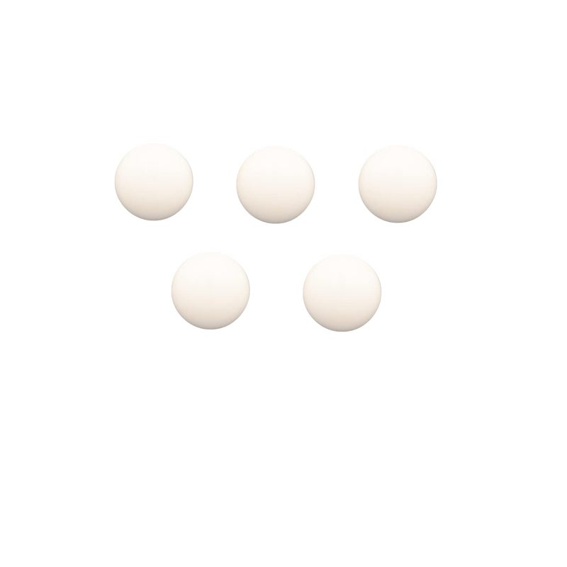 cheekyglo PTFE Ball White Polyethersulfone Ground Finish for Diaphragm Pneumatic Pump5mm 5pcs - Image 3