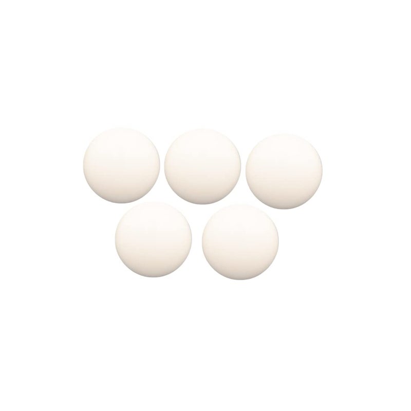 cheekyglo PTFE Ball White Polyethersulfone Ground Finish for Diaphragm Pneumatic Pump5mm 5pcs - Image 1