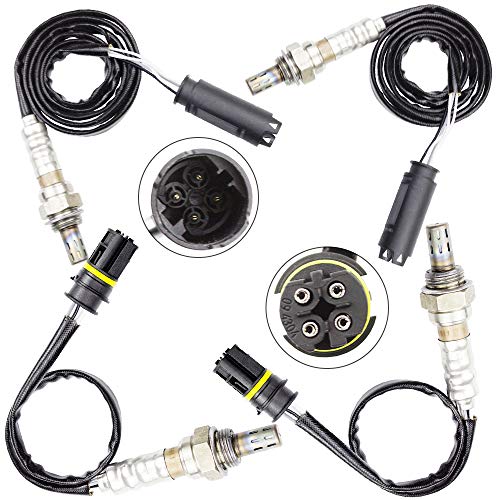 higherbro 4x O2 Oxygen Sensor for 2001-2002 BMW 325CI 325I 330CI 330I 525I 530I Z3 2.5L 3.0L - Image 1