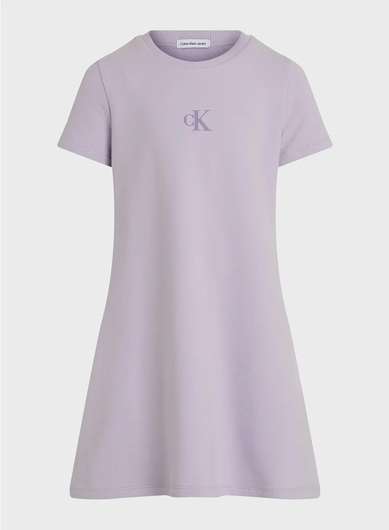 Calvin Klein Jeans A-Line Jersey Dress