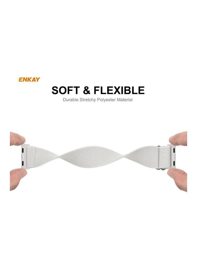 NIBEMINENT Replacement Watchband with Screen Protector for Apple Watch Series 6/5/4/SE 44mm Royal Blue - Image 4