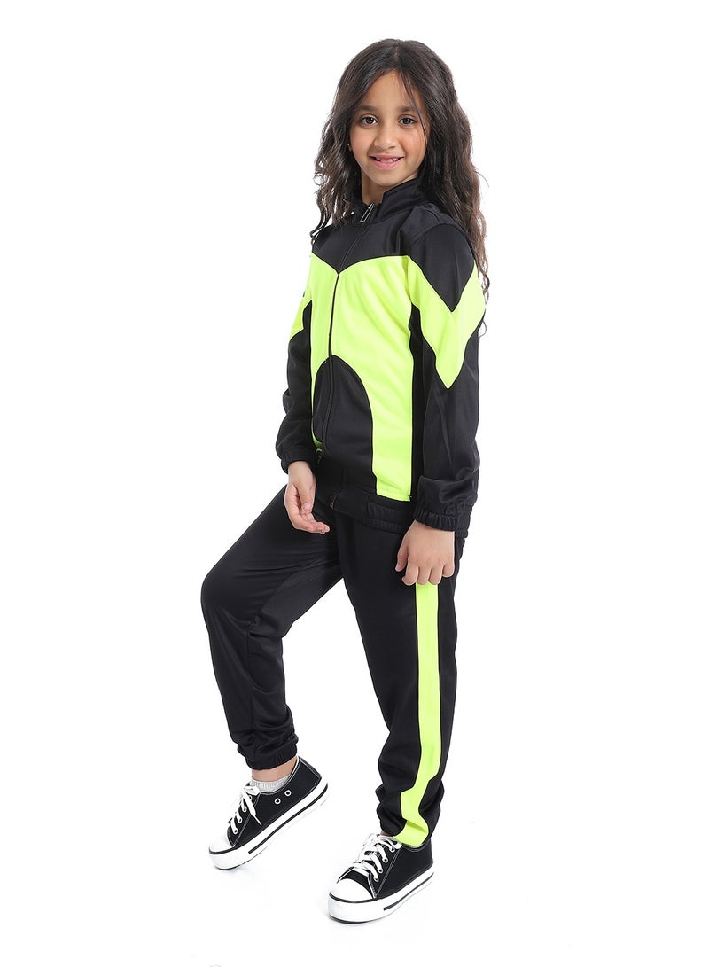 سيزار ترنج رياضي بناتي مكون من قطعتين - Image 2