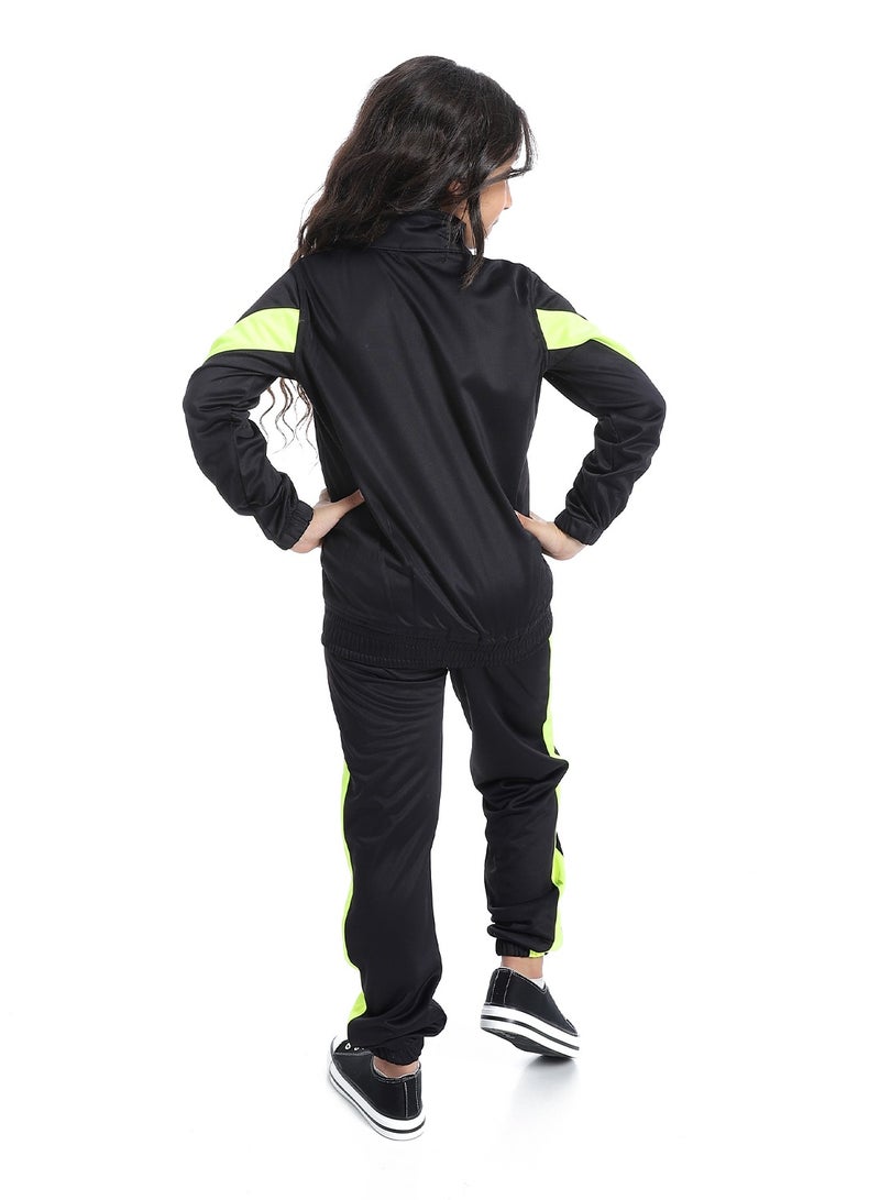 سيزار ترنج رياضي بناتي مكون من قطعتين - Image 3