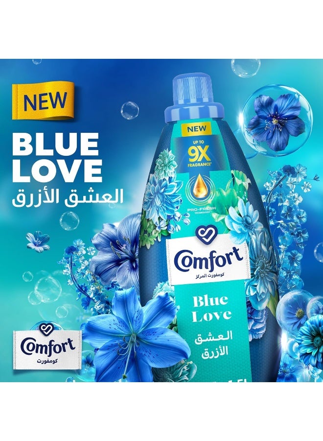 Comfort Concentrate Fabric Softener - Blue Love, 1L - Image 4