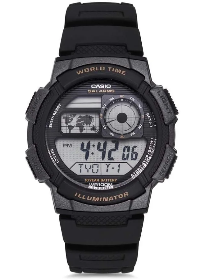 CASIO Casio Men's Watch - AE-1000W-1AVDF Grey Dial, Black Band