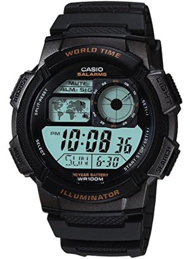 CASIO Men's Casio Men's Watch - AE-1000W-1AVDF Grey Dial, Black Band