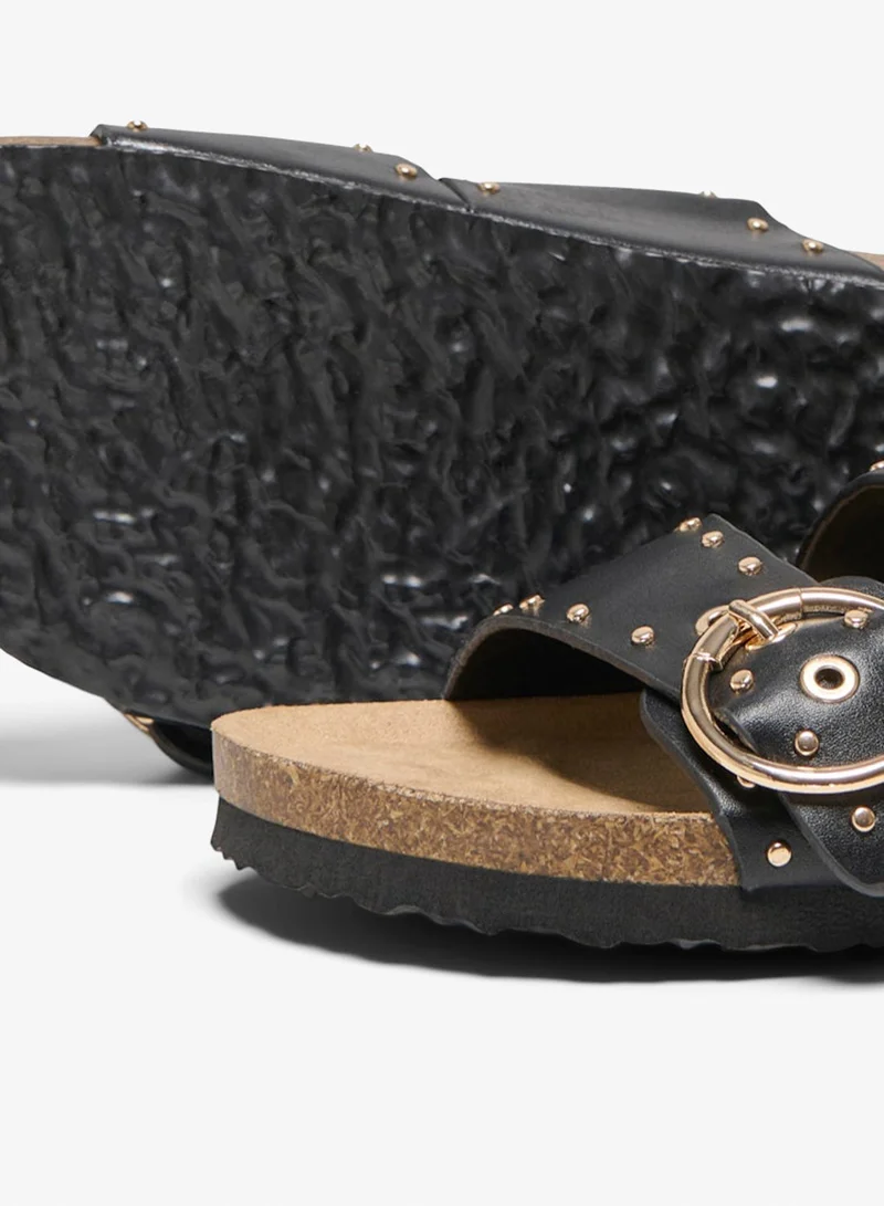 Only Black Casual Slip On Sandals for Women | Best Price UAE