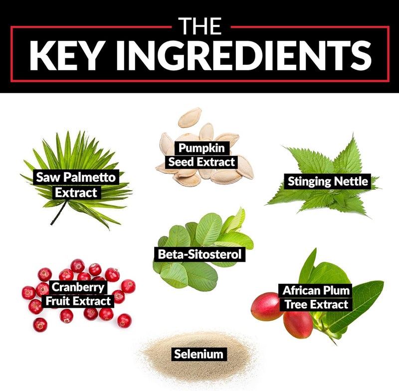 Force Factor مكمل فورس فاكتور لصحة البروستاتا من ساو بالميتتو وبيتا سيتوستيرول للرجال دعم صحة البروستاتا دعم الحجم تخفيف البول السيطرة على المثانة تقليل التبول الليلي عبوة 60 حبة حزمة من 2 - Image 4