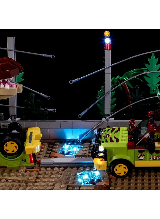 BRIKSMAX Light For Lego T. Rex Breakout 76956 Led Lighting Kit Compatible With Lego 76956 Not Include The Lego Set - Image 4