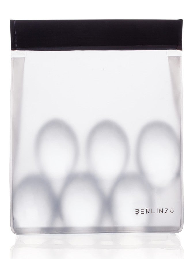 Berlinzo Reusable Ice Storage Bag - Freezer Safe, Leakproof, BPA-Free Silicone, Plastic-Free Lunch Bag and Food Storage - Image 1