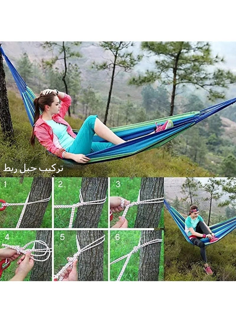 عام كرسي تعليق متجول للغرف الخارجية. هذا الكرسي عبارة عن حماميك مزدوج كثافة، ومطهر ضد الماء، وهو كرسي تنام مريح للراحة. - Image 3