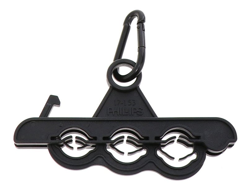 PHILIPS Phillips Ind. 17-153 Hose Holder (Qwik-Snap 3 Hose and Polybag),Black - Image 1