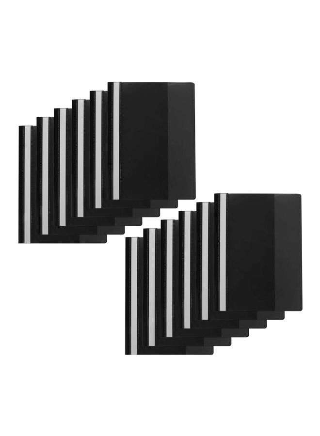 NIBEMINENT 12-Piece File Protector Set Black - Image 5