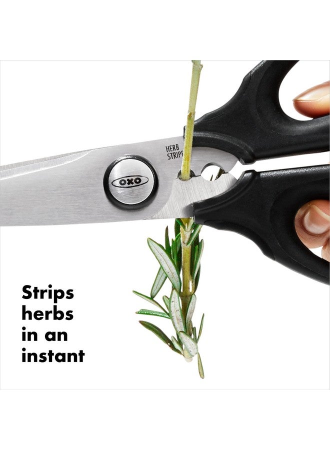 OXO Good Grips Multi-Purpose Kitchen and Herbs Scissors - Image 4