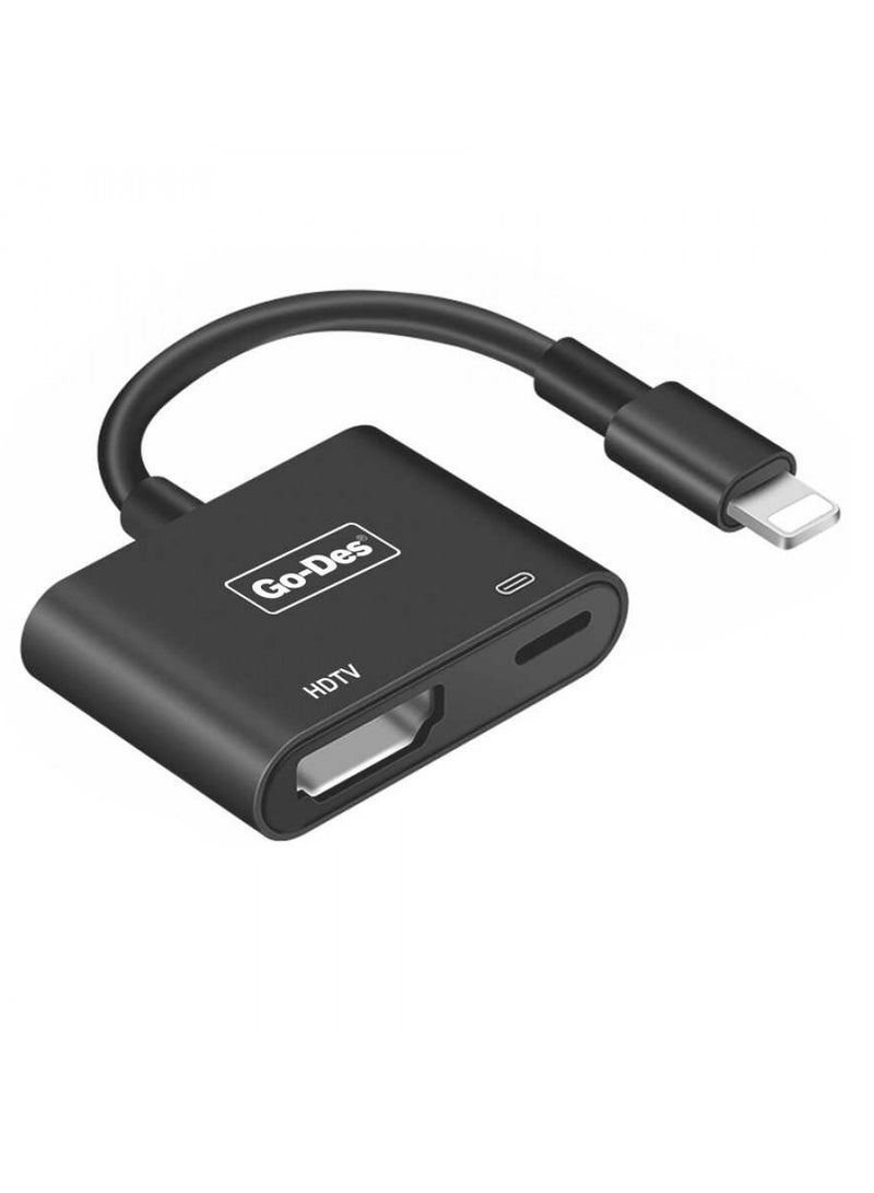 جو-ديز Go-Des GD-8285 HDTV+محول Lightning - Image 1