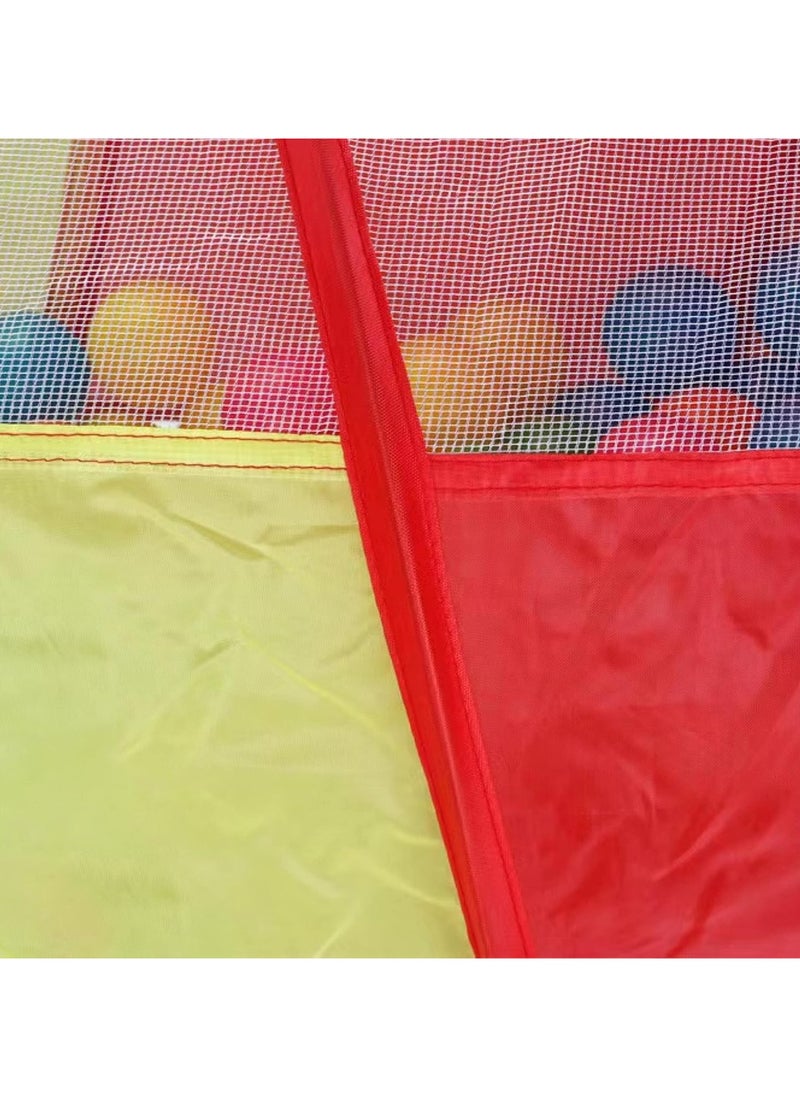 dreamons link - Kid's Ball Pit with Tunnels and Tents, Multicolour - Image 1
