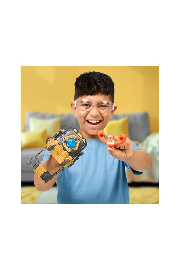 GOO JIT ZU Heroes of Goo Jit Zu Meteor Madness GOO-Slingers Mega Launcher, load it with your stretchy figures and catapult them to airy heights in an instant, contains 3 exclusive slingshot figures - Image 4