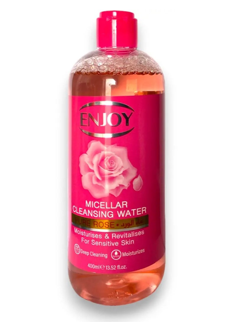 EN Joy Enjoy Micellar Cleansing Water with Rose 400 ml - Image 1