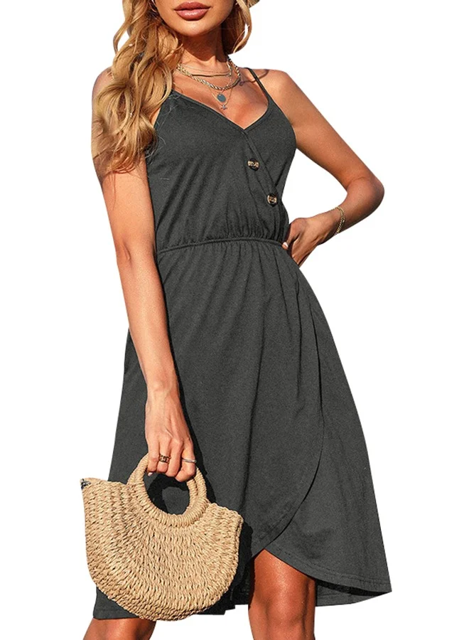 YUNIQEE Button Front Dress