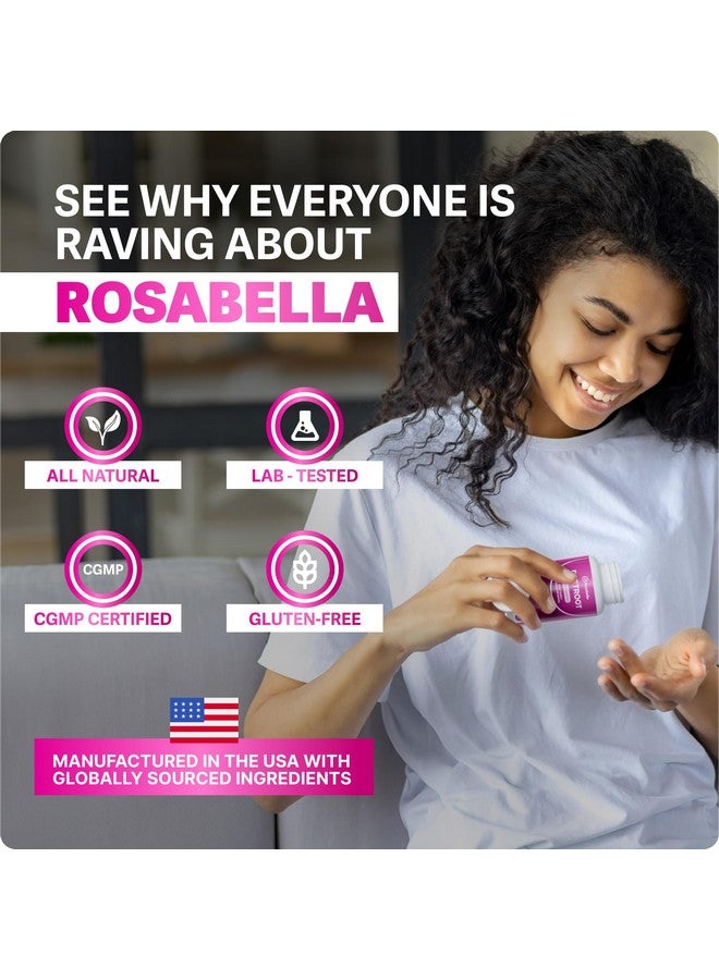 Rosabella Rosabella Organic Beet Root Capsules - 1300mg Beetroot Powder for Natural Energy & Endurance Support, Non-GMO, Lab-Tested Beet Supplement - 60 Capsules, 30-Day Supply  - Image 3