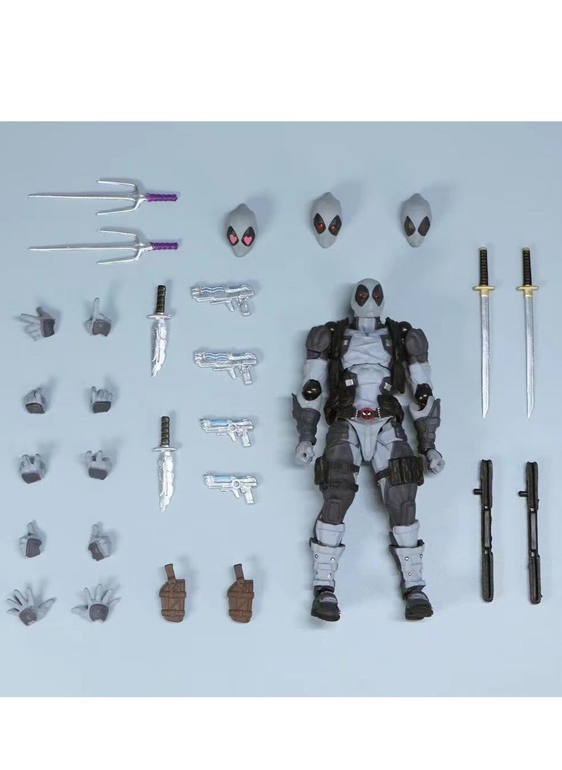 NIBEMINENT - Megahouse Marvel Deadpool 2.0 “Petty” (Exclusive Color) 025EX Revoltech Tech - Highly Poseable Action Figure - Image 1