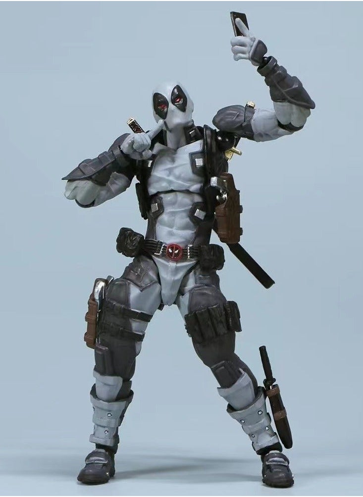 NIBEMINENT - Megahouse Marvel Deadpool 2.0 “Petty” (Exclusive Color) 025EX Revoltech Tech - Highly Poseable Action Figure - Image 1