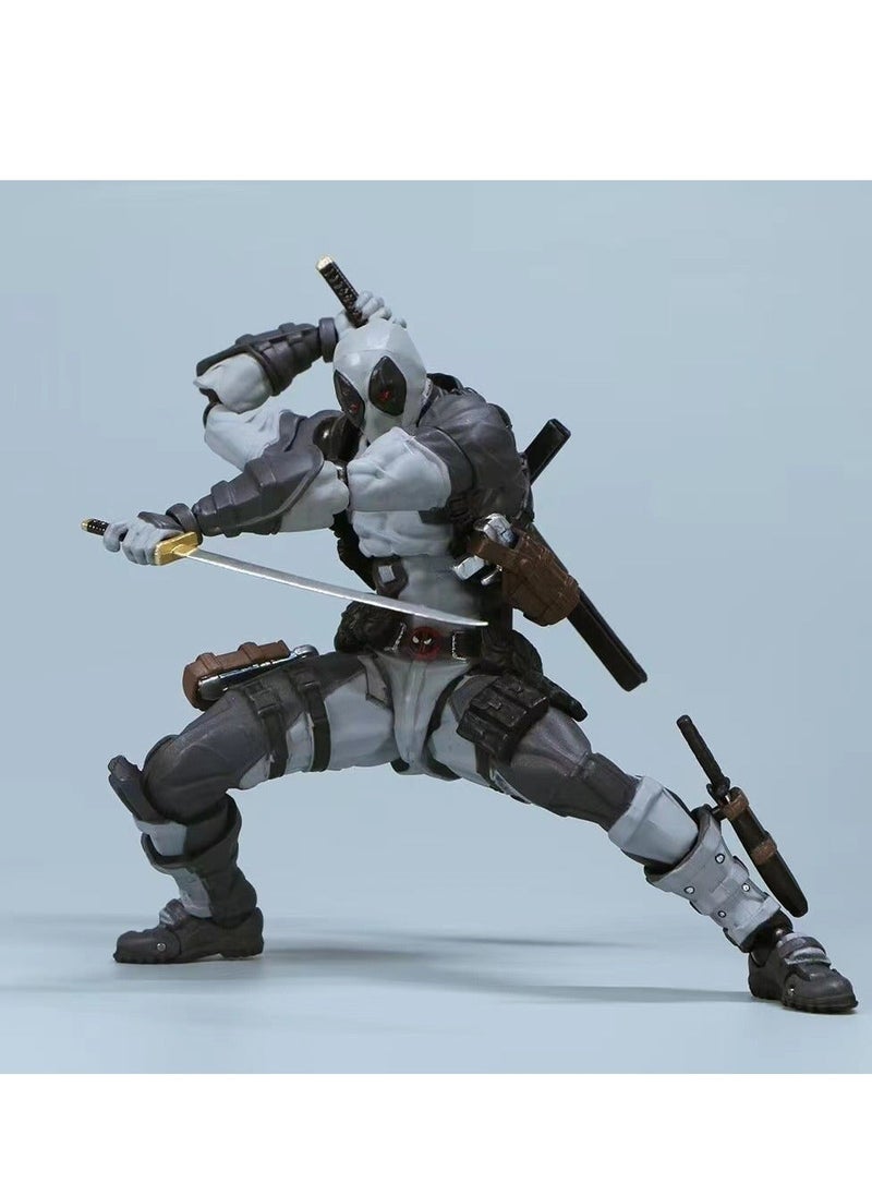 NIBEMINENT - Megahouse Marvel Deadpool 2.0 “Petty” (Exclusive Color) 025EX Revoltech Tech - Highly Poseable Action Figure - Image 1