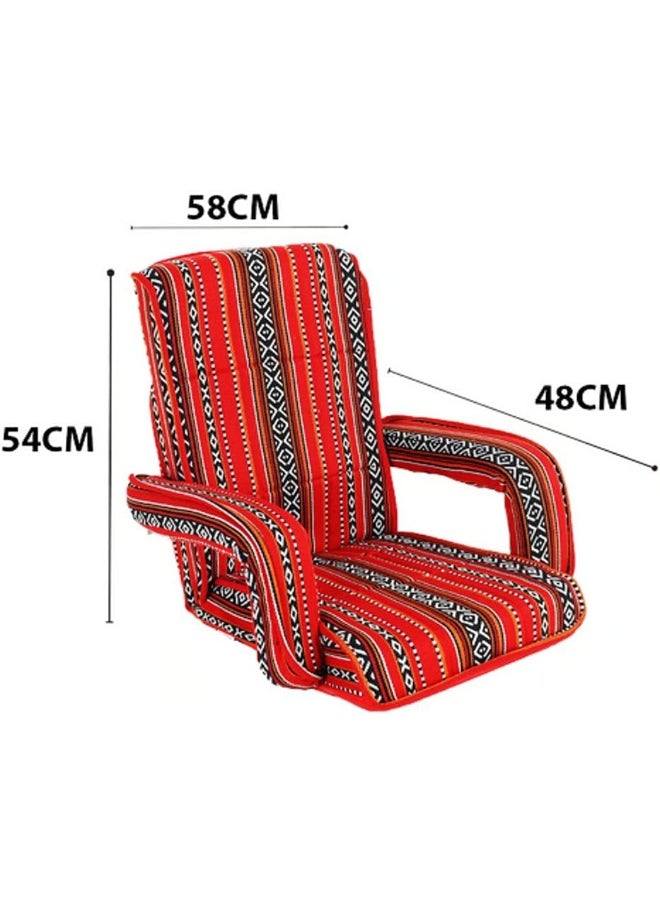 GO2CAMPS Camping Chair Hand Support, Sand Desert Floor Sitting Chair, Lazy Chair Adjustable Angles Padded Back Support, Arabic Majlis Chair, Fold Flat for Meditation, Yoga Chair, Reading, TV Watching, Gaming - pzsku/Z9FAE1C70A614C4DBECB2Z/45/_/1726638295/9e05f13d-1dad-4a44-b65c-0389e4d35bbe