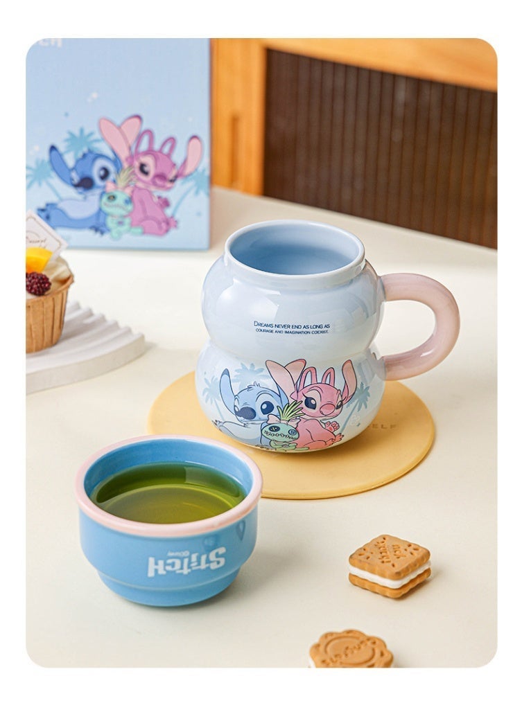 Stitch and Angel mug and cup inspired by Lilo & Stitch - Image 3