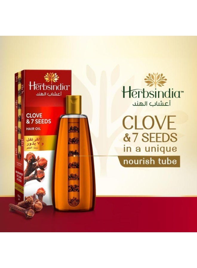 Herbsindia Hair Oil With Clove & 7 Seeds 180ML - Image 5