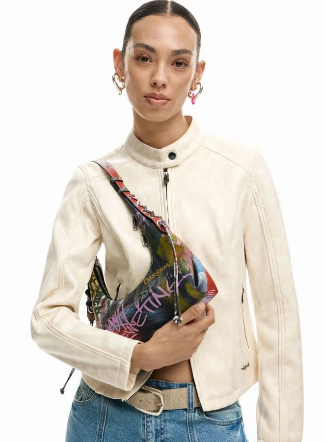 DESIGUAL Multicolour Printed arty bag for Women | Best Price UAE